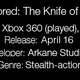Image for article titled Dishonored: The Knife of Dunwall: The Kotaku Review